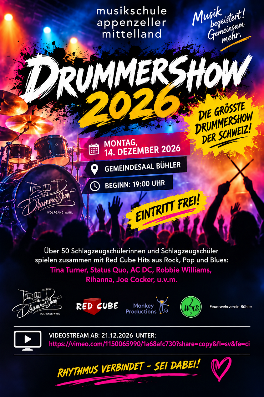 Drummershow Wolfgang Wahl